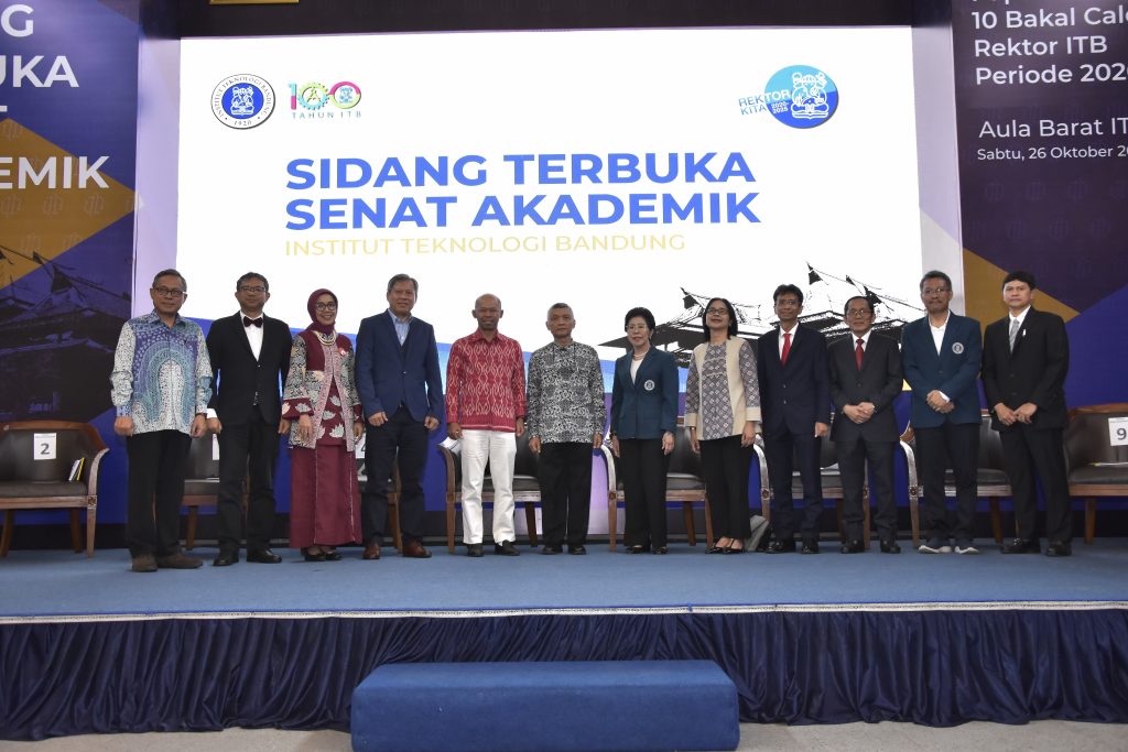 Sepuluh Bakal Calon Rektor ITB Sampaikan Paparan Dan Debat